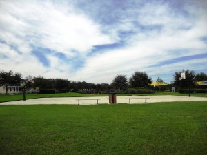 Basketball Court at Lakeshore Park Photograph of -